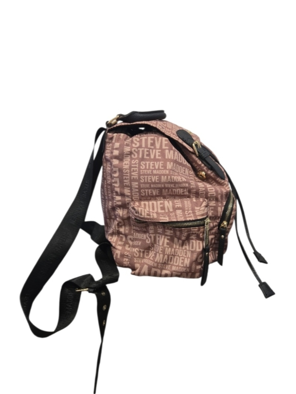 Steve Madden Peach Monogram Backpack - Picture 4 of 14